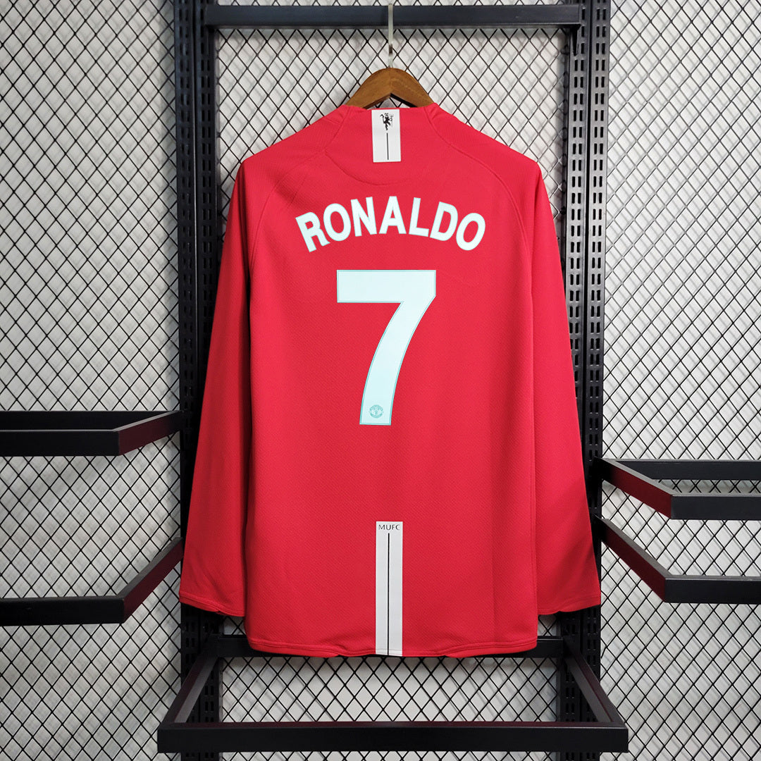 Manchester United Thuisshirt 2007/2008