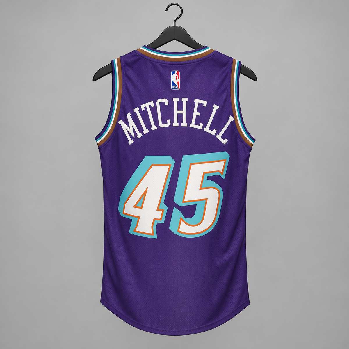 Utah Jazz 1996/97 Retro Basketbalshirt