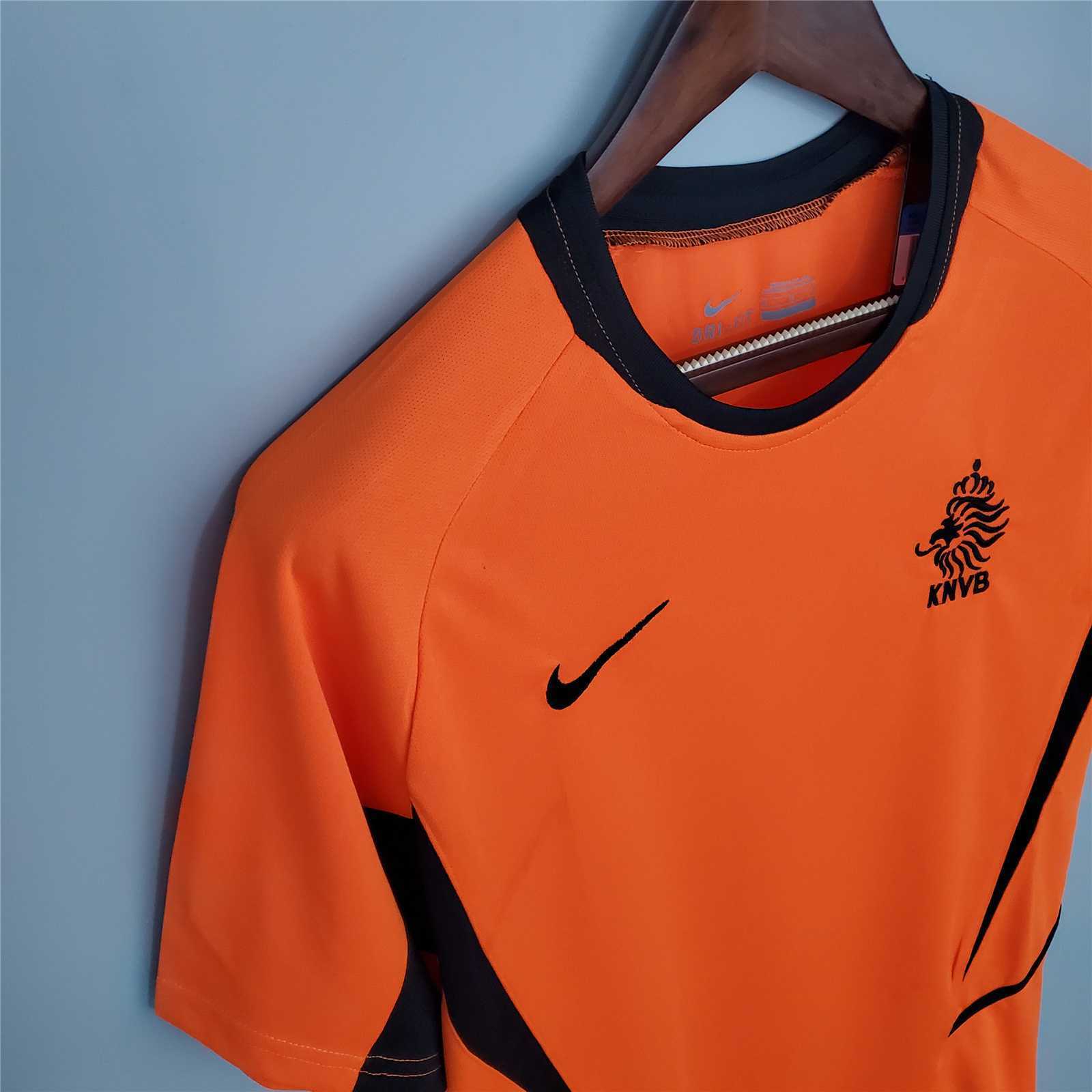 Nederland 2002 Retro Voetbalshirt