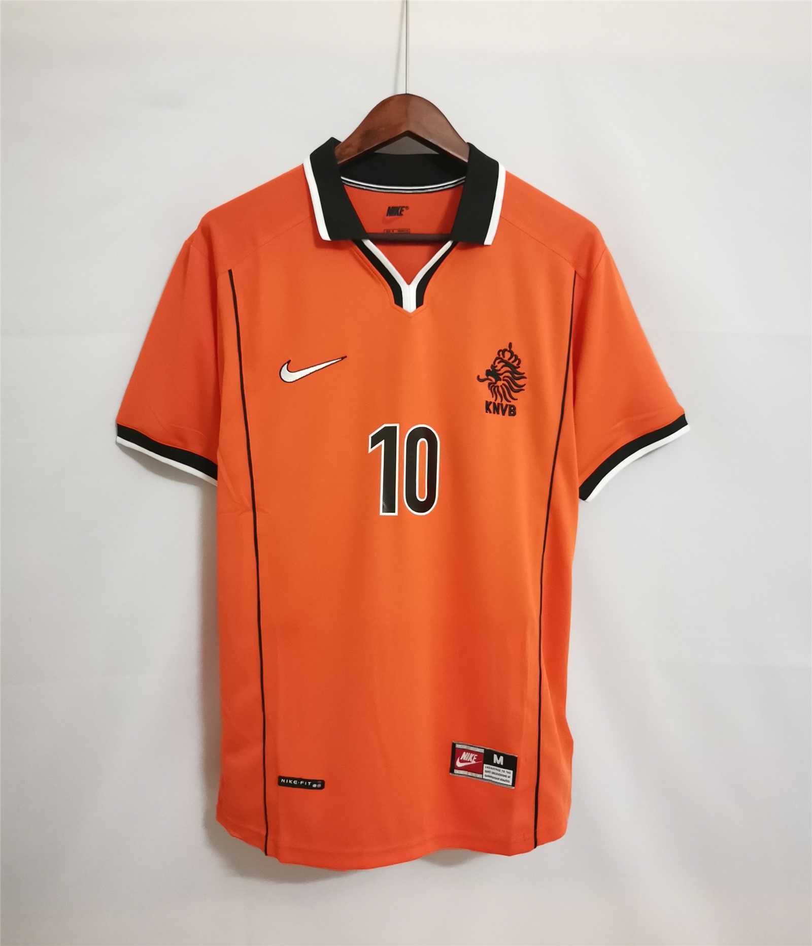 Nederland 1998 Retro Voetbalshirt