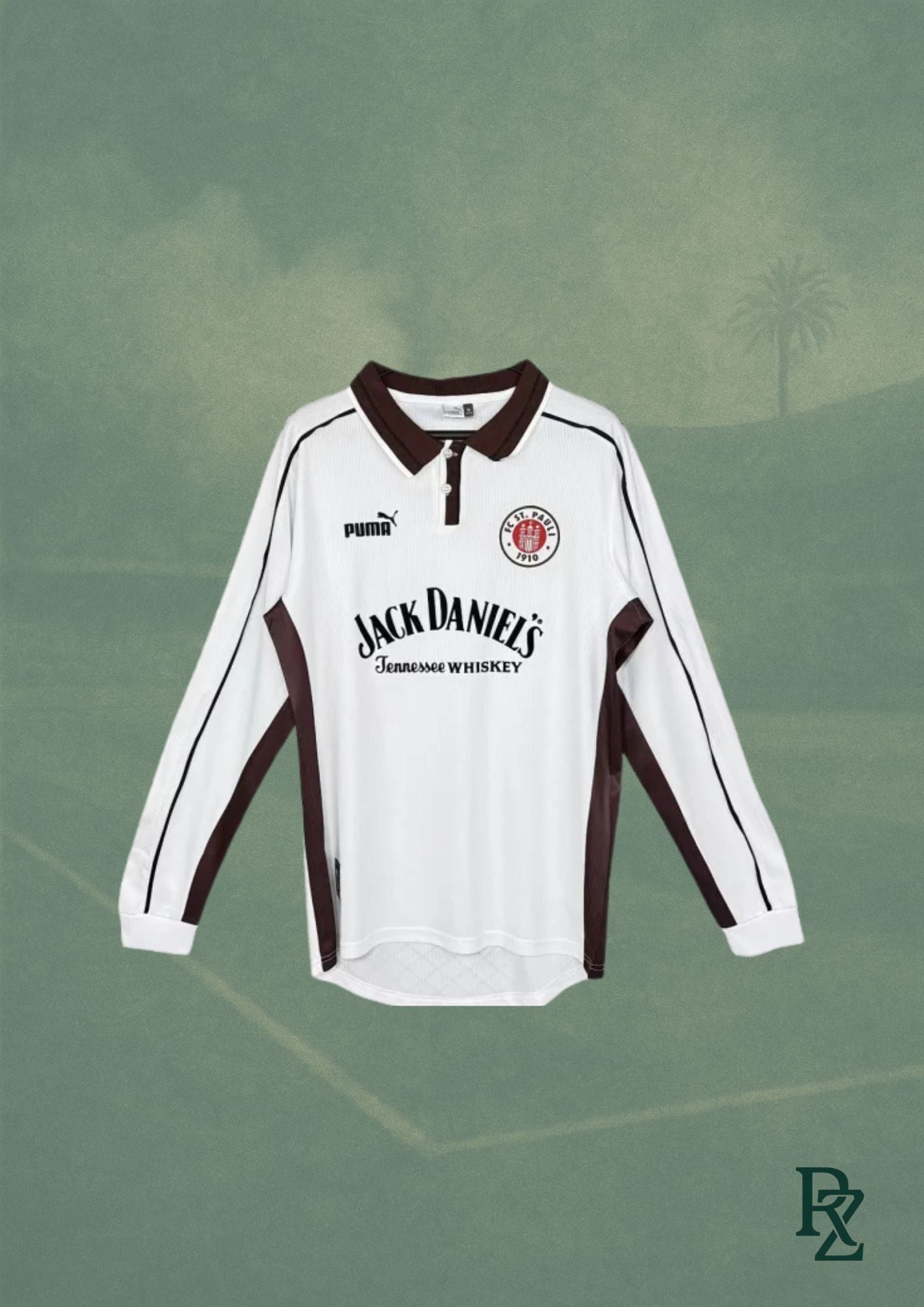 FC St. Pauli 1999/00 Thuisshirt Long Sleeve – Jack Daniel’s