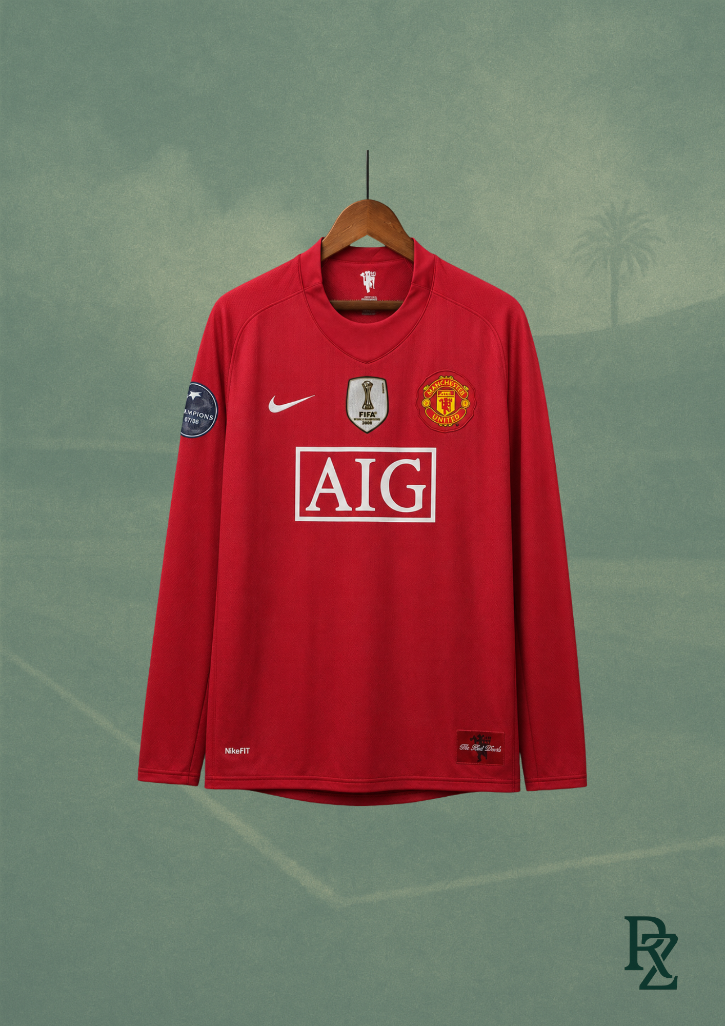 Manchester United Thuisshirt 2007/2008