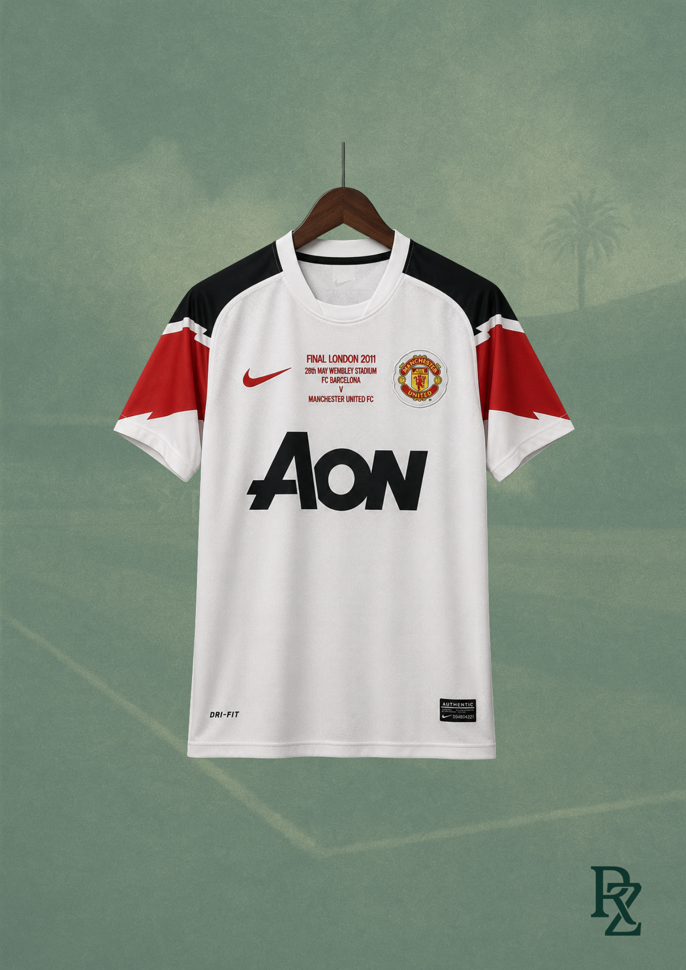 Manchester United Uitshirt 2010/11