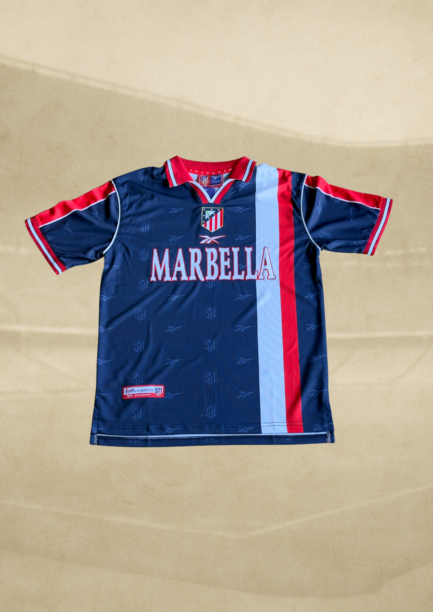 Atlético Madrid Uitshirt 1995-1996