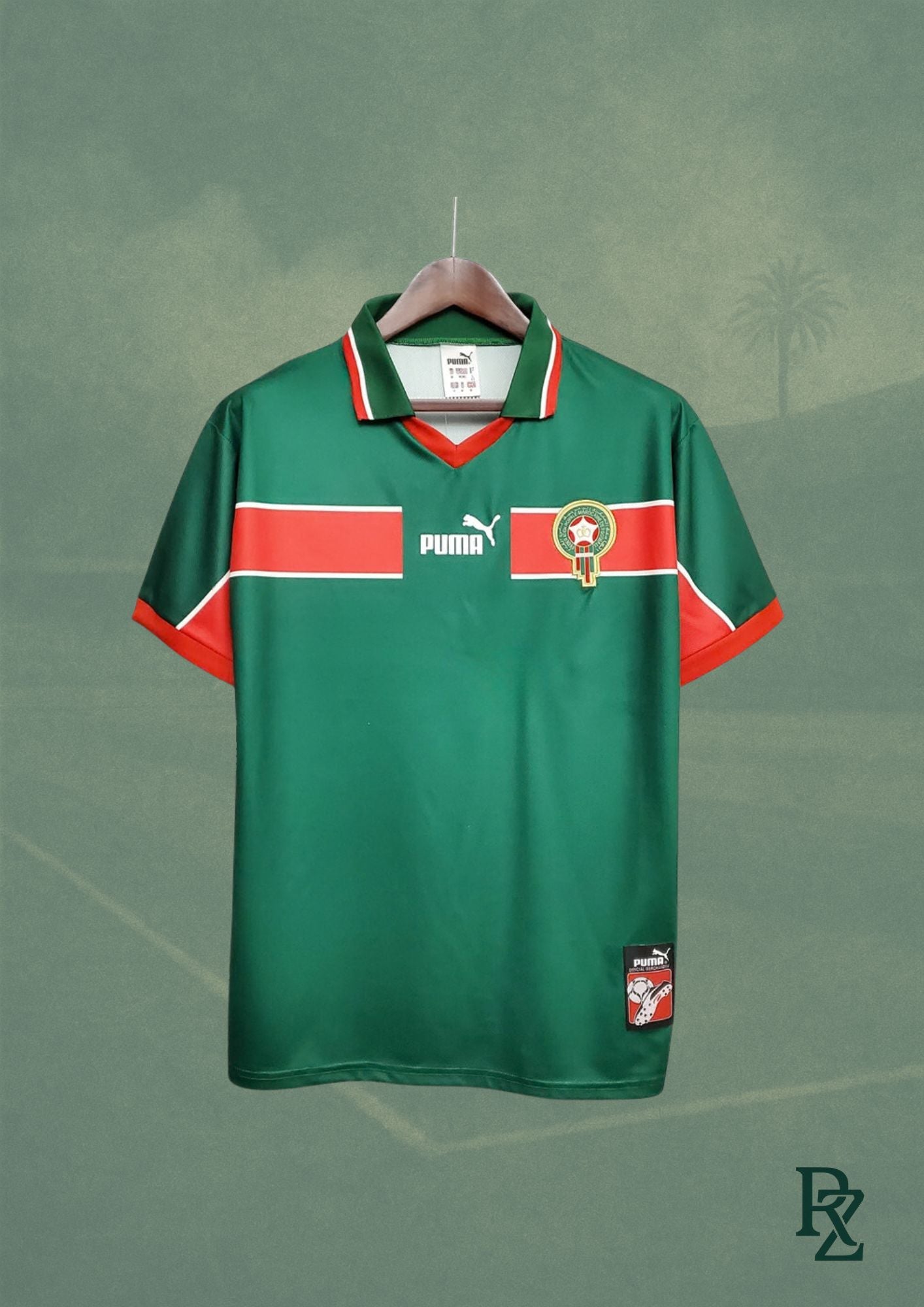 Marokko 1998 Uit Retro Voetbalshirt