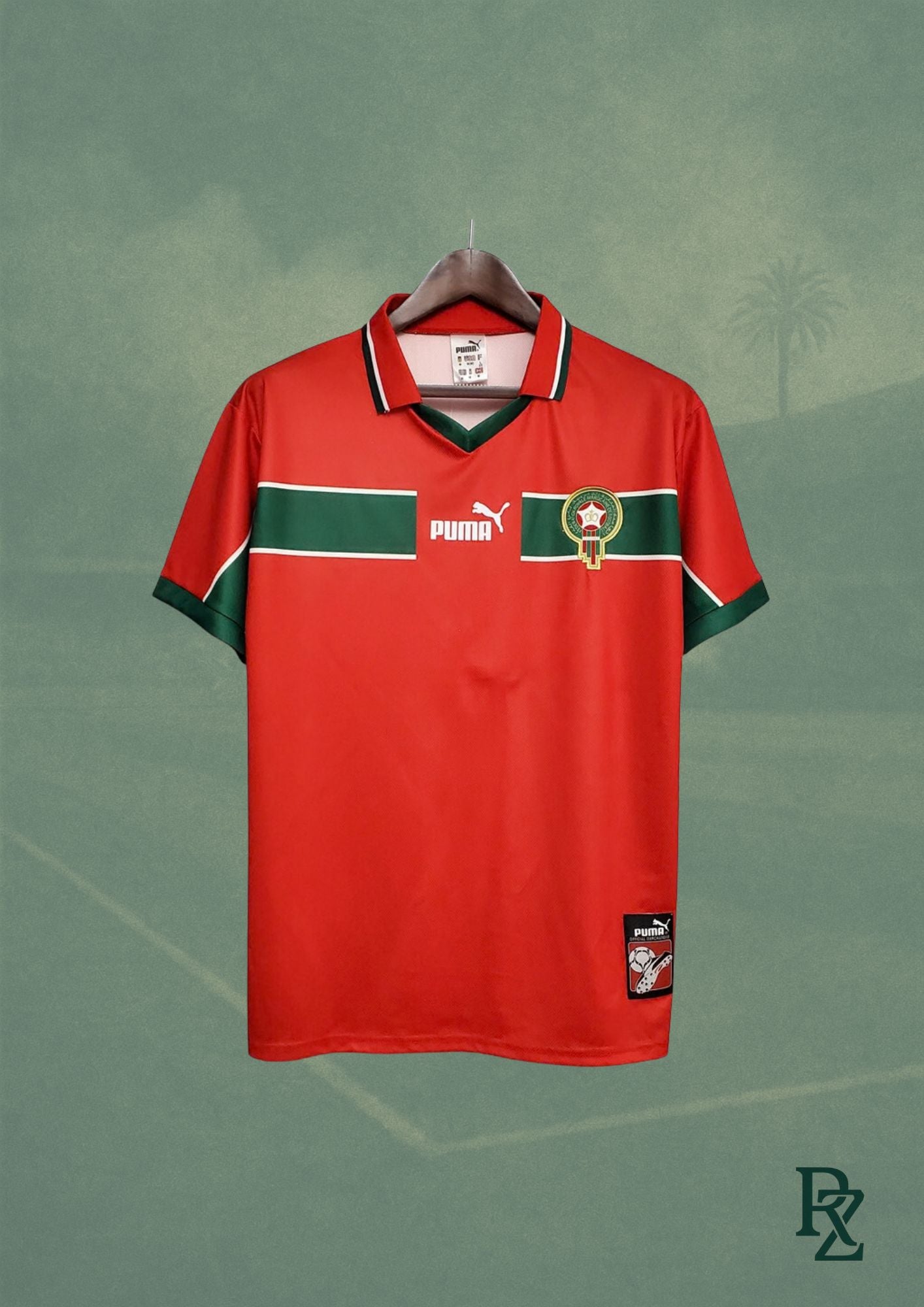 Marokko 1998 Retro Voetbalshirt