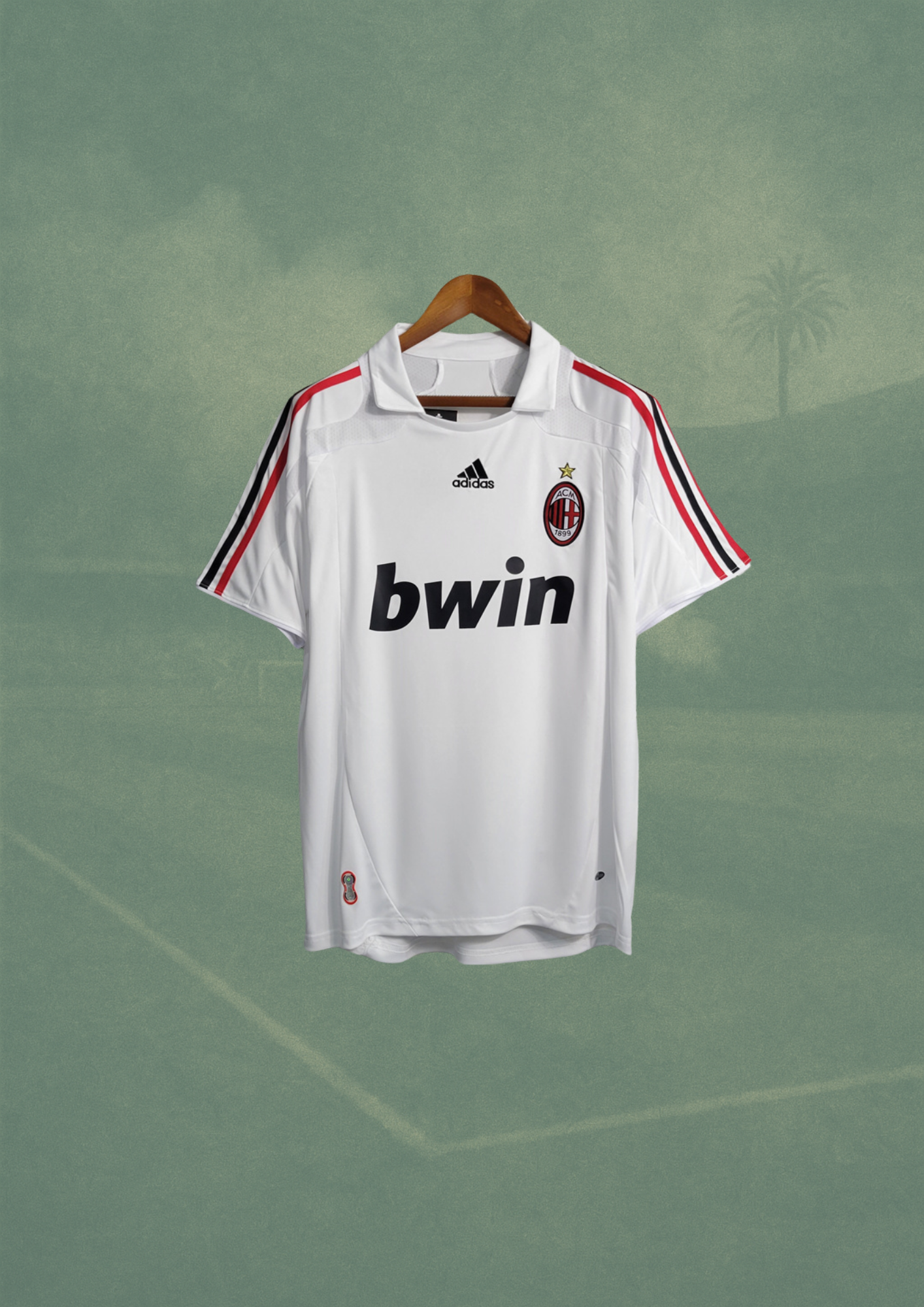 AC Milan Retro Uitshirt 2007/08