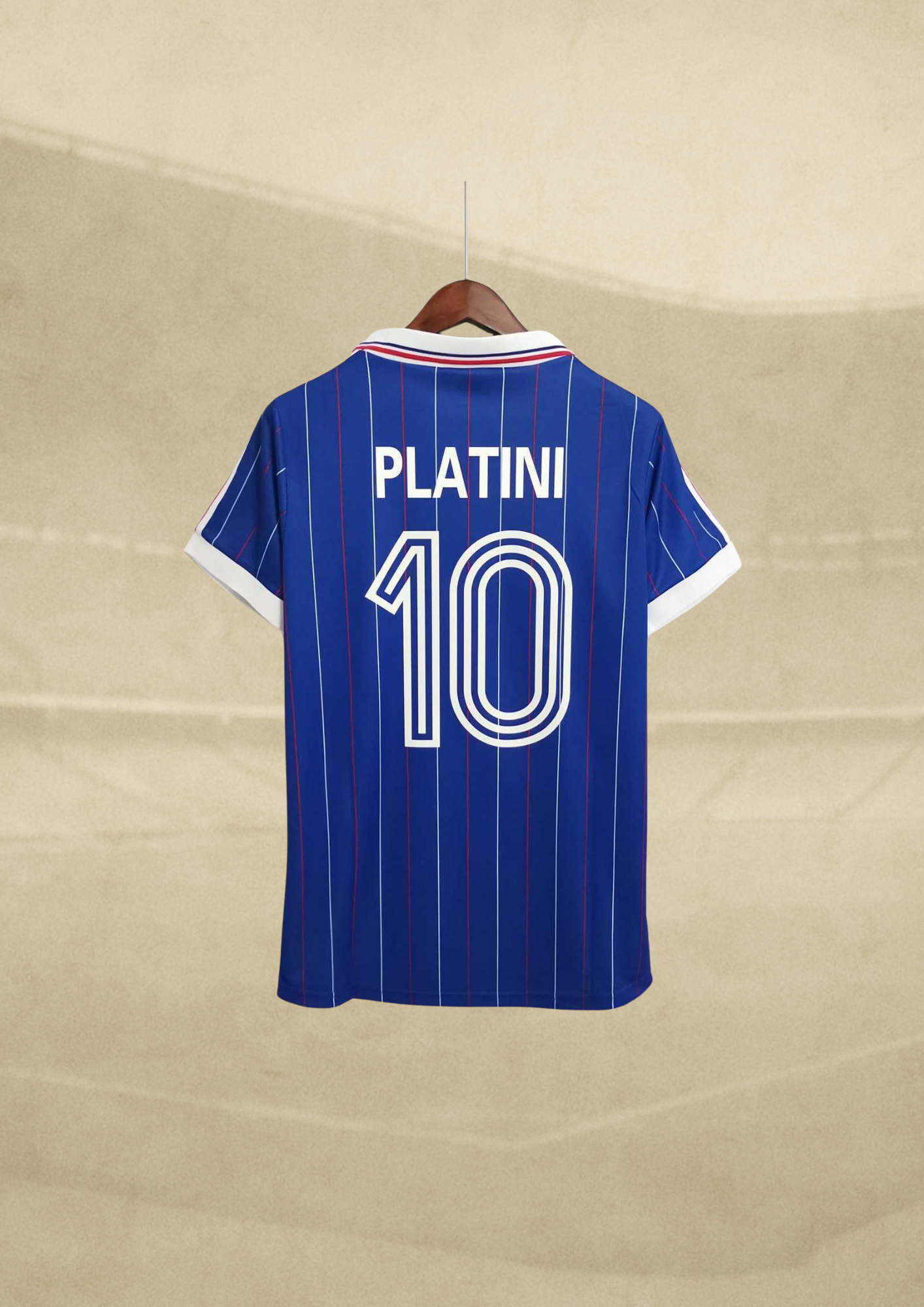 Frankrijk Retro Thuisshirt 1984