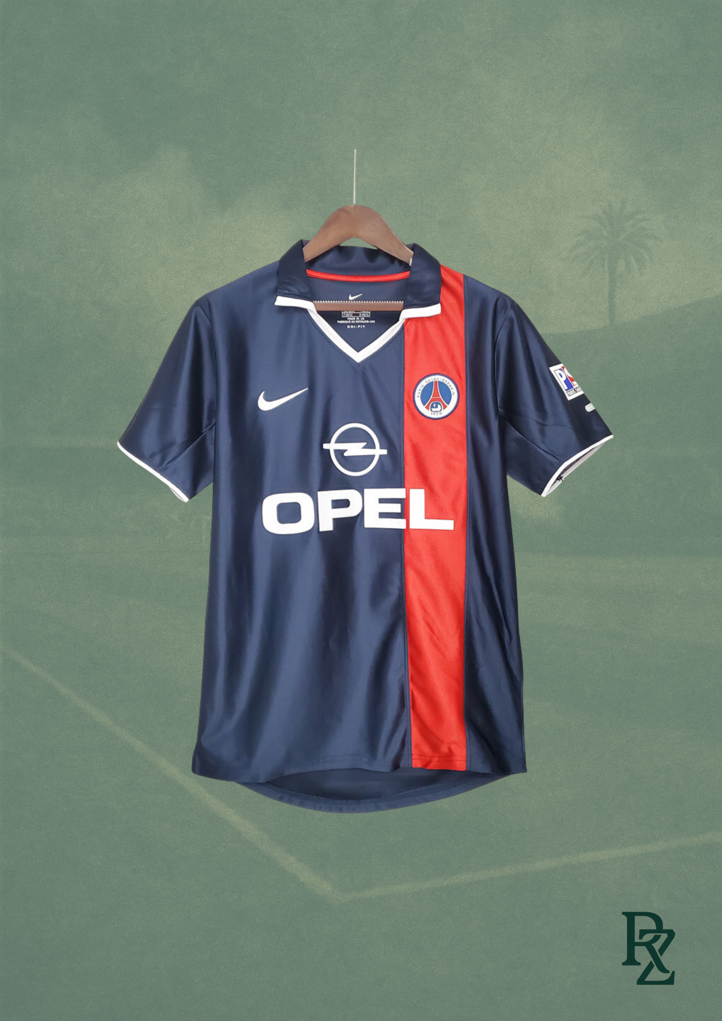 Paris Saint-Germain Thuisshirt 2001-2002