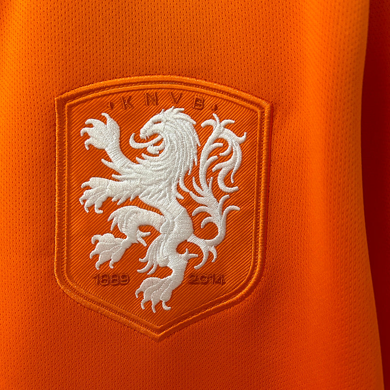 Nederland 2014 Retro Voetbalshirt