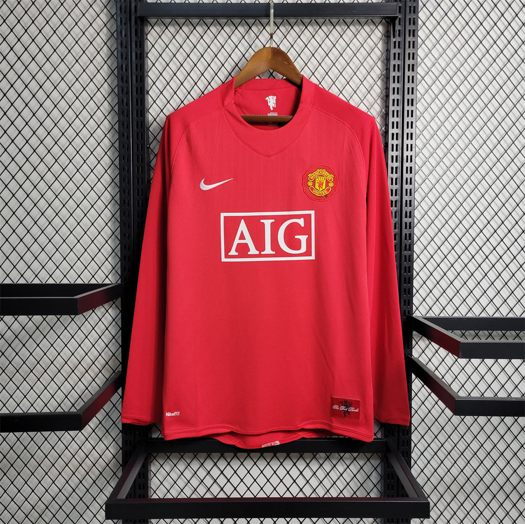 Manchester United Thuisshirt 2007/2008