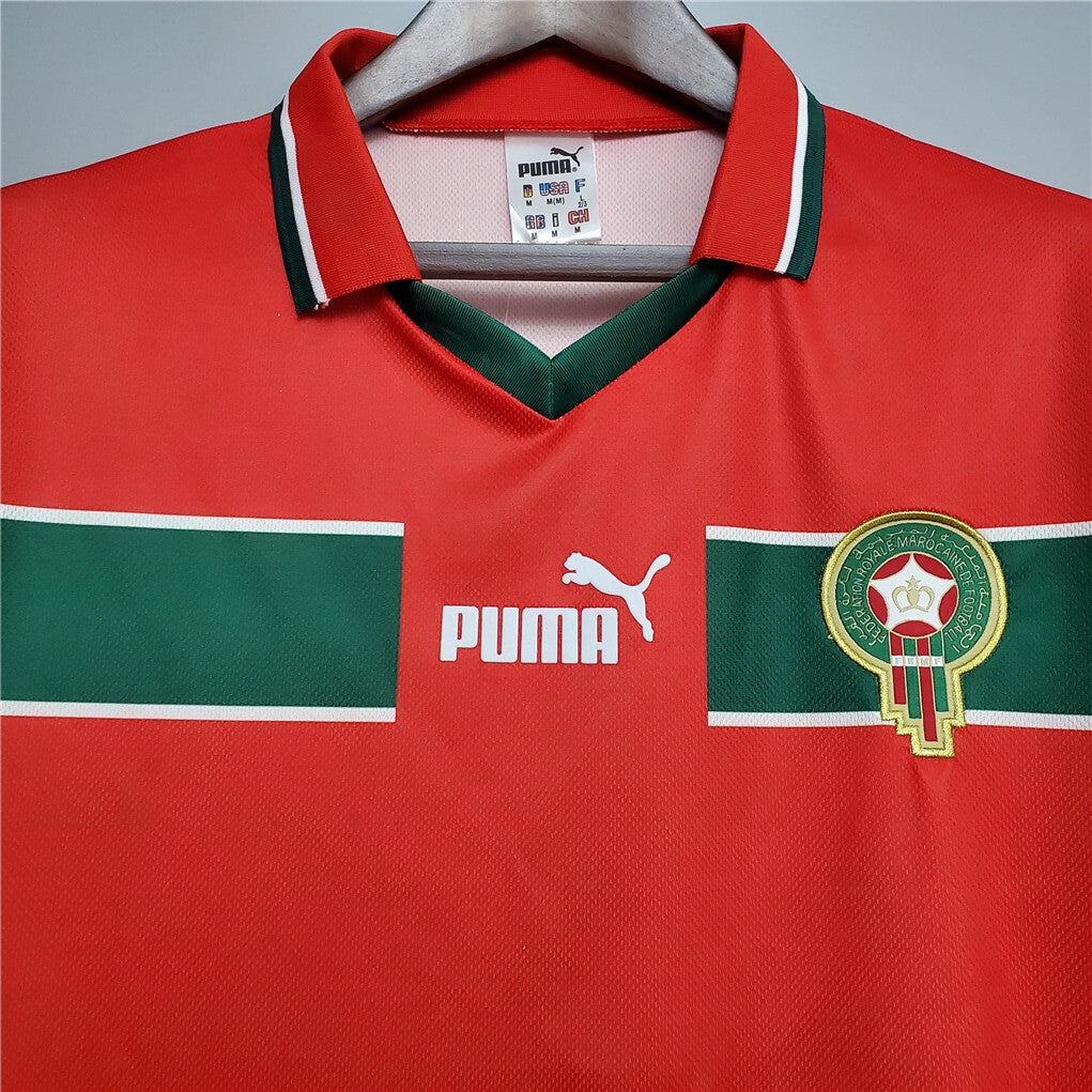 Marokko 1998 Retro Voetbalshirt