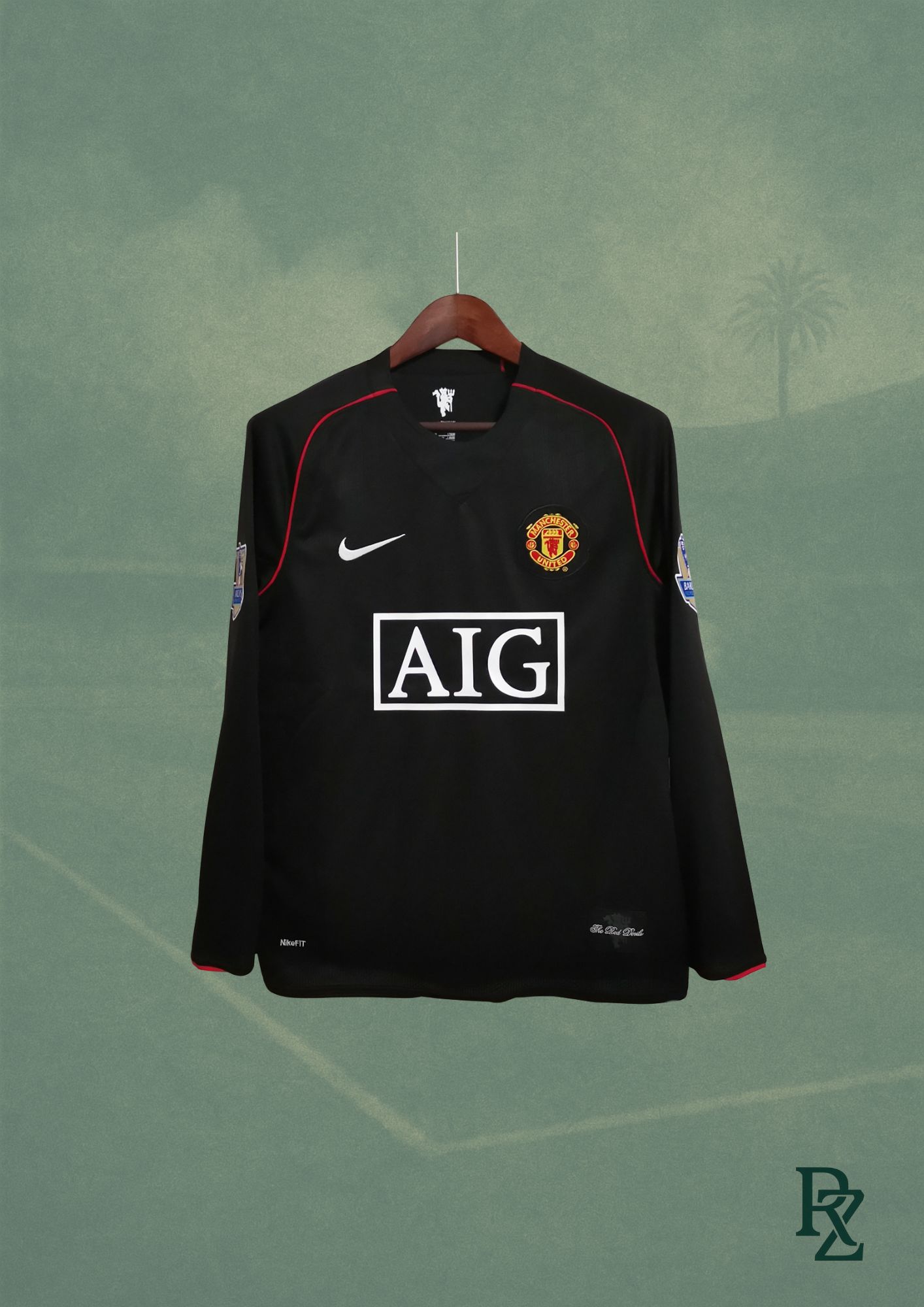 Manchester United Uitshirt 2007/08