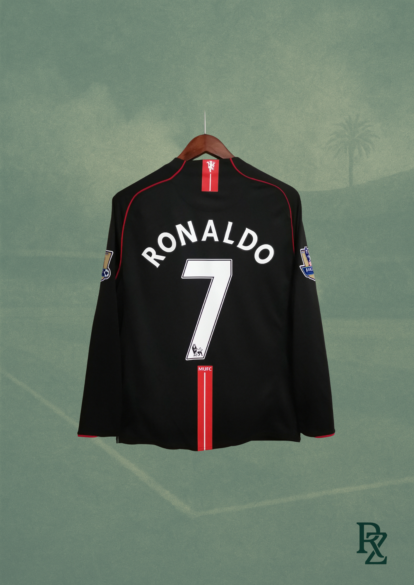 Manchester United Uitshirt 2007/08